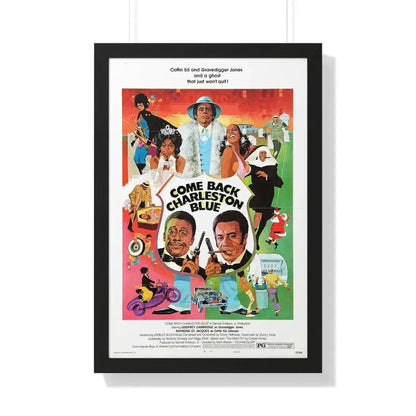 COME BACK CHARLESTON BLUE (2) 1972 - Framed Movie Poster 20" x 30" Black - The Sticker Space