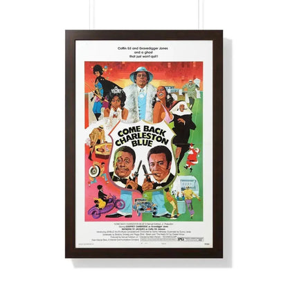 COME BACK CHARLESTON BLUE (2) 1972 - Framed Movie Poster 20" x 30" Walnut - The Sticker Space