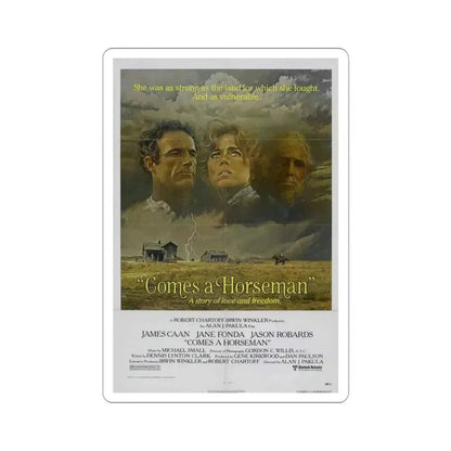 Comes a Horseman 1978 Movie Poster STICKER Vinyl Die-Cut Decal 3 Inch - The Sticker Space