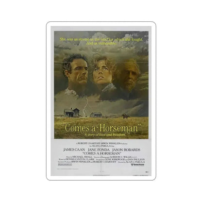 Comes a Horseman 1978 Movie Poster STICKER Vinyl Die-Cut Decal 4 Inch - The Sticker Space