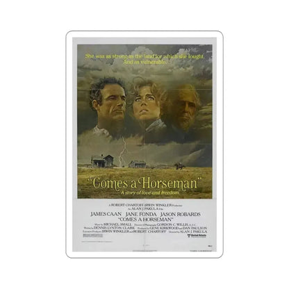 Comes a Horseman 1978 Movie Poster STICKER Vinyl Die-Cut Decal 5 Inch - The Sticker Space
