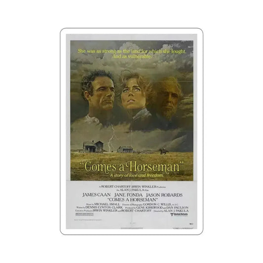 Comes a Horseman 1978 Movie Poster STICKER Vinyl Die-Cut Decal 6 Inch - The Sticker Space