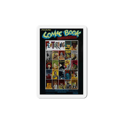 Comic Book Confidential 1988 Movie Poster Refrigerator Magnet 5 Inch - The Sticker Space
