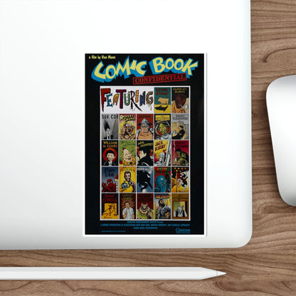 Comic Book Confidential 1988 Movie Poster STICKER Vinyl Die-Cut Decal-The Sticker Space