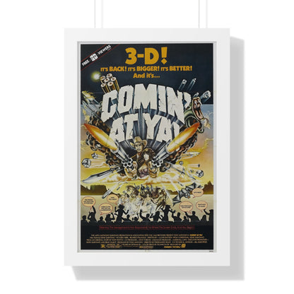 COMIN' AT YA! 1981 - Framed Movie Poster-16″ x 24″-The Sticker Space