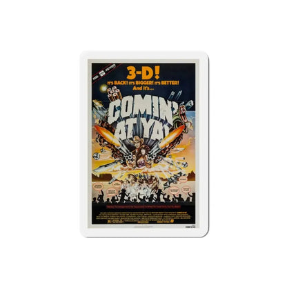 Comin' at Ya! 1981 Movie Poster Refrigerator Magnet 2 Inch - The Sticker Space