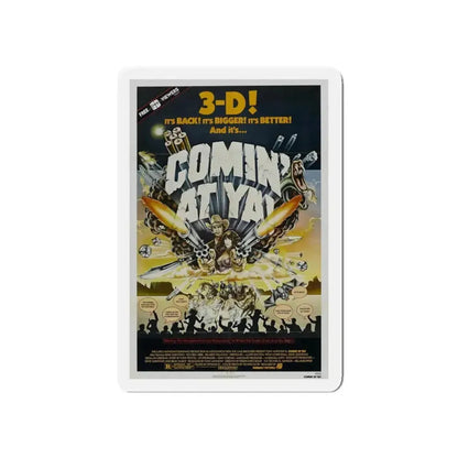 COMIN' AT YA! 1981 Movie Poster - Refrigerator Magnet - The Sticker Space