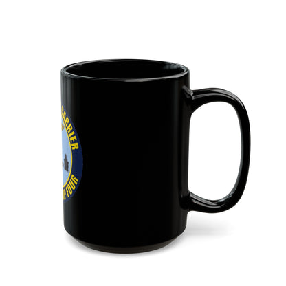 Command Carriers Strike Group 4 (U.S. Navy) Black Coffee Mug-The Sticker Space