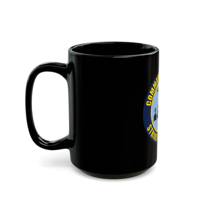 Command Carriers Strike Group 4 (U.S. Navy) Black Coffee Mug-The Sticker Space