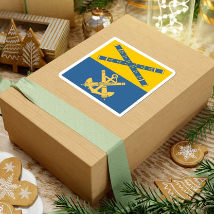 Command sign of the Swedish Navy commander (Sweden) STICKER Vinyl Kiss-Cut Decal - The Sticker Space