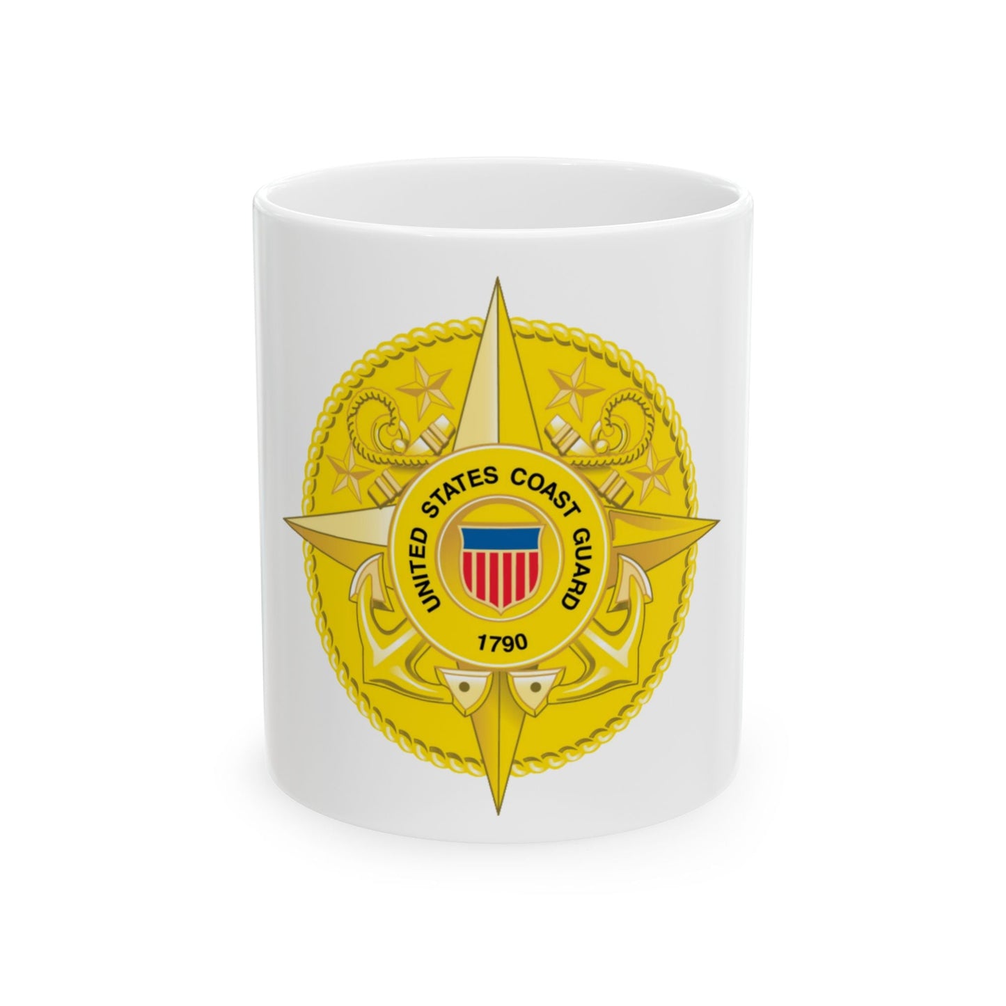 Commandant Staff (U.S. Coast Guard) White Coffee Mug