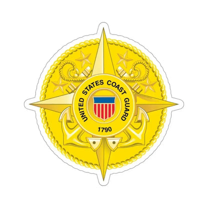 Commandant Staff (U.S. Coast Guard) STICKER Vinyl Die-Cut Decal 4 Inch - The Sticker Space
