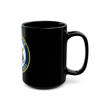 COMMANDER ATLANTIC AREA (U.S. Coast Guard) Black Coffee Mug-The Sticker Space