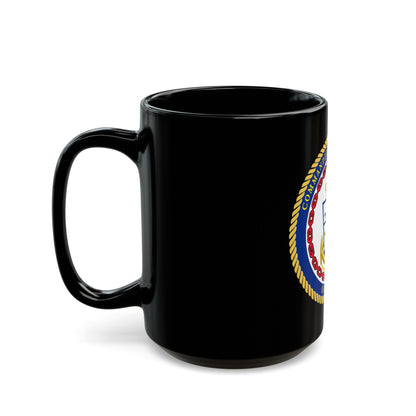 COMMANDER FLEET ACTIVITIES OKINAWA (U.S. Navy) Black Coffee Mug-The Sticker Space