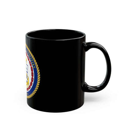 COMMANDER FLEET ACTIVITIES OKINAWA (U.S. Navy) Black Coffee Mug-The Sticker Space