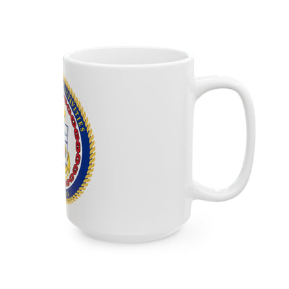 COMMANDER FLEET ACTIVITIES OKINAWA (U.S. Navy) White Coffee Mug-The Sticker Space