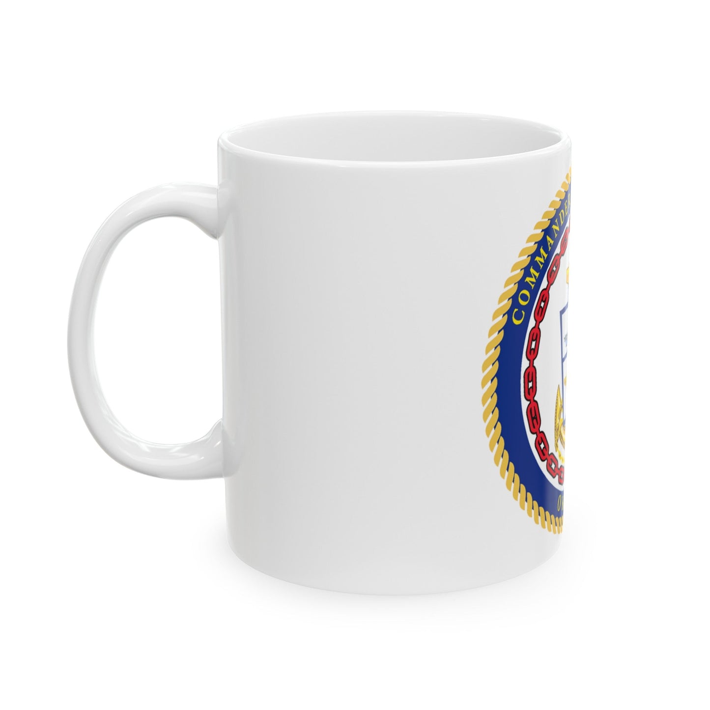 COMMANDER FLEET ACTIVITIES OKINAWA (U.S. Navy) White Coffee Mug-The Sticker Space