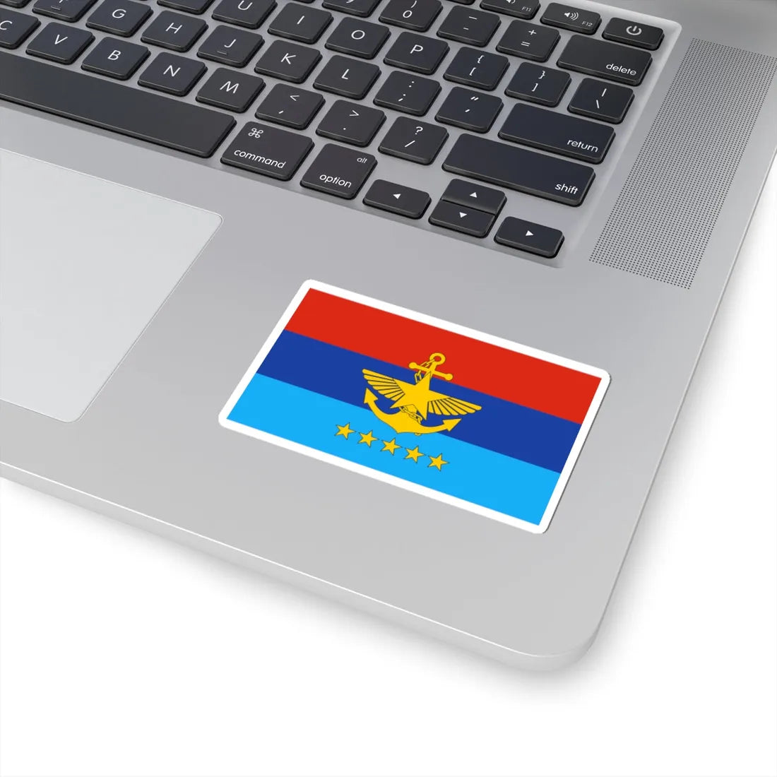 Commander in Chief flag of Myanmar (Myanmar) STICKER Vinyl Kiss-Cut Decal - The Sticker Space