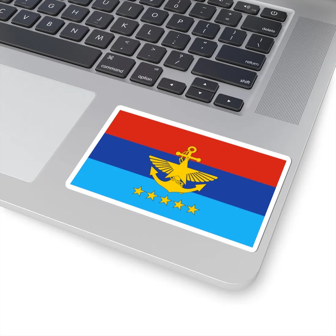 Commander in Chief flag of Myanmar (Myanmar) STICKER Vinyl Kiss-Cut Decal - The Sticker Space