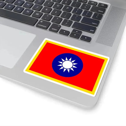 Commander-in-Chief Flag of the Republic of China (China) STICKER Vinyl Kiss-Cut Decal - The Sticker Space