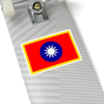 Commander-in-Chief Flag of the Republic of China (China) STICKER Vinyl Kiss-Cut Decal - The Sticker Space