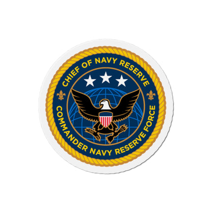 Commander Navy Reserve Force (U.S. Navy) Die-Cut Magnet-2" x 2"-The Sticker Space