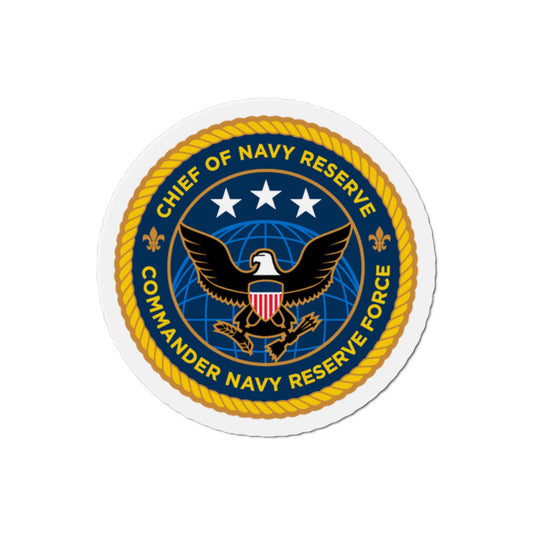 Commander Navy Reserve Force (U.S. Navy) Die-Cut Magnet-2" x 2"-The Sticker Space