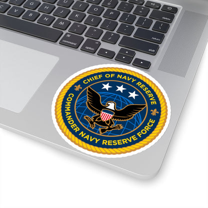 Commander Navy Reserve Force (U.S. Navy) STICKER Vinyl Kiss-Cut Decal