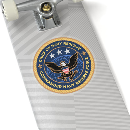 Commander Navy Reserve Force (U.S. Navy) STICKER Vinyl Kiss-Cut Decal