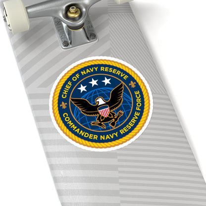 Commander Navy Reserve Force (U.S. Navy) STICKER Vinyl Kiss-Cut Decal