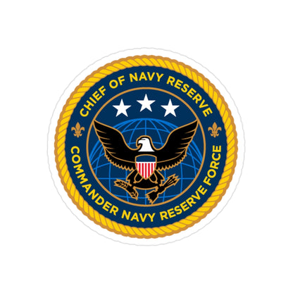 Commander Navy Reserve Force (U.S. Navy) Transparent STICKER Die-Cut Vinyl Decal-2 Inch-The Sticker Space