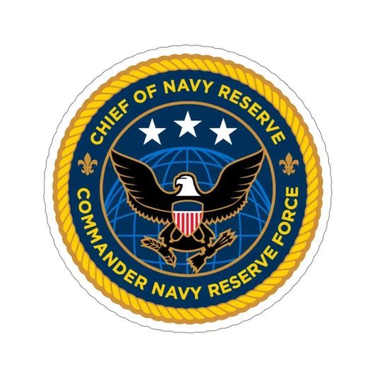 Commander Navy Reserve Force (U.S. Navy) STICKER Vinyl Die-Cut Decal 6 Inch - The Sticker Space