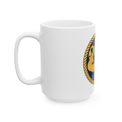 Commander Submarine Group Two (U.S. Navy) White Coffee Mug-The Sticker Space