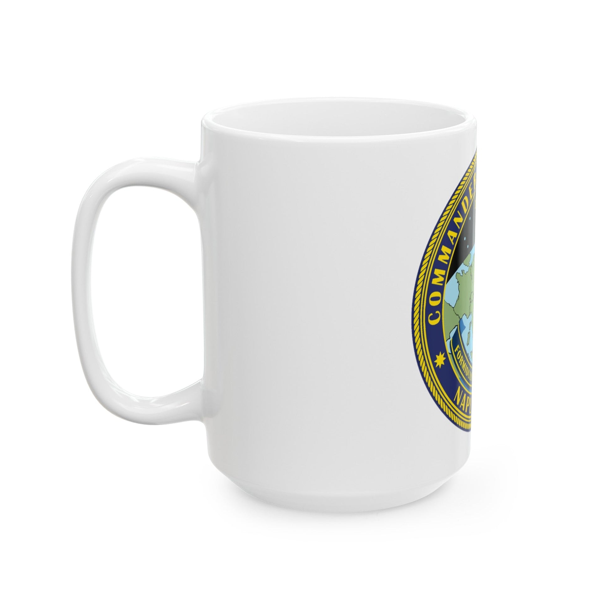 Commander Task Force 64 (U.S. Navy) White Coffee Mug-The Sticker Space