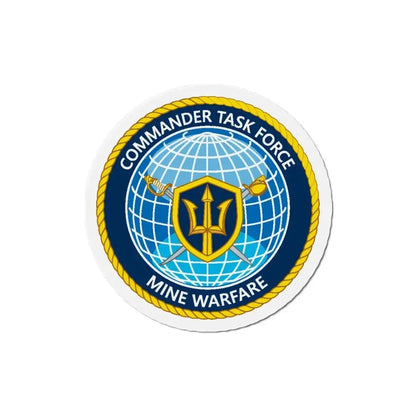 Commander Task Force Mine Warfare CTF MW (U.S. Navy) Refrigerator Magnet - The Sticker Space