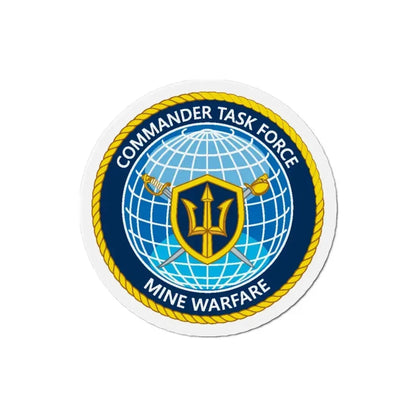 Commander Task Force Mine Warfare CTF MW (U.S. Navy) Refrigerator Magnet - The Sticker Space