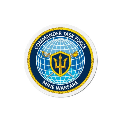 Commander Task Force Mine Warfare CTF MW (U.S. Navy) Refrigerator Magnet - The Sticker Space