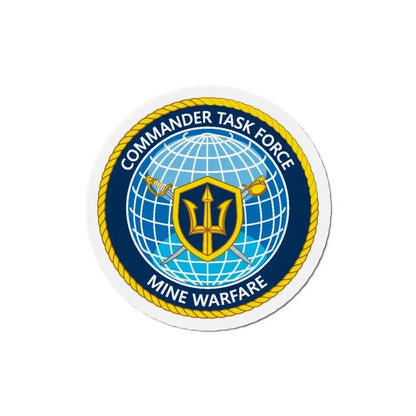 Commander Task Force Mine Warfare CTF MW (U.S. Navy) Refrigerator Magnet - The Sticker Space