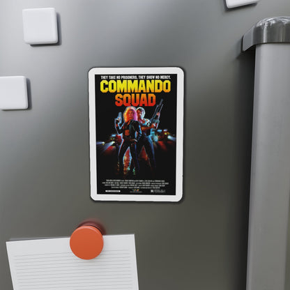 COMMANDO SQUAD 1987 Movie Poster - Die-Cut Magnet-The Sticker Space