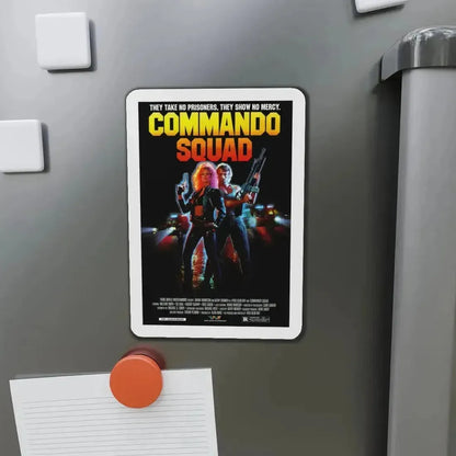 COMMANDO SQUAD 1987 Movie Poster - Refrigerator Magnet - The Sticker Space