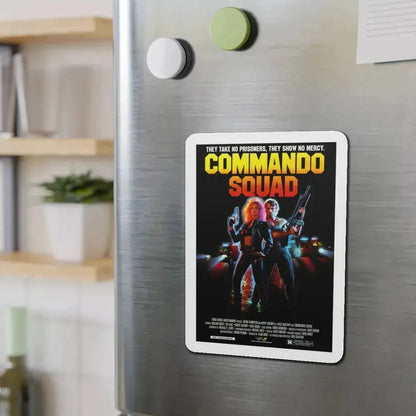 COMMANDO SQUAD 1987 Movie Poster - Refrigerator Magnet - The Sticker Space