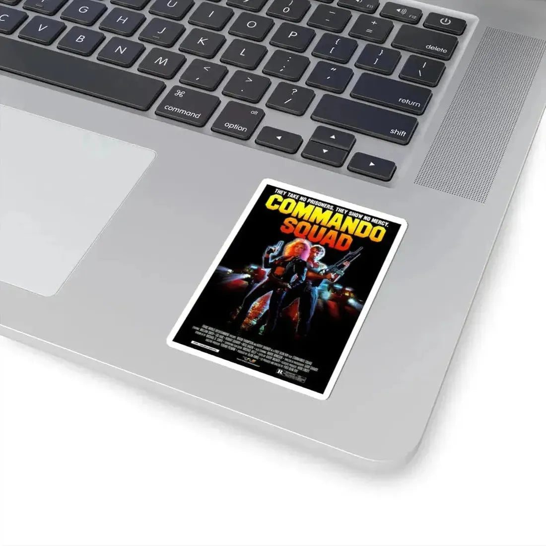 Commando Squad 1987 Movie Poster - STICKER Vinyl Kiss-Cut Decal - The Sticker Space