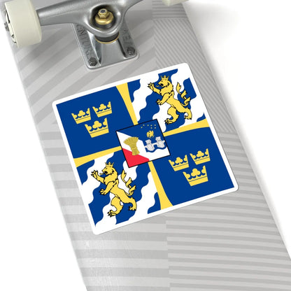 Commandsign King of Sweden (Sweden) STICKER Vinyl Kiss-Cut Decal - The Sticker Space