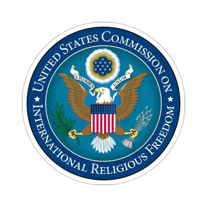 Commission on International Religious Freedom STICKER Vinyl Die-Cut Decal 3 Inch - The Sticker Space