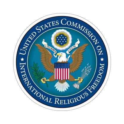 Commission on International Religious Freedom STICKER Vinyl Die-Cut Decal 5 Inch - The Sticker Space