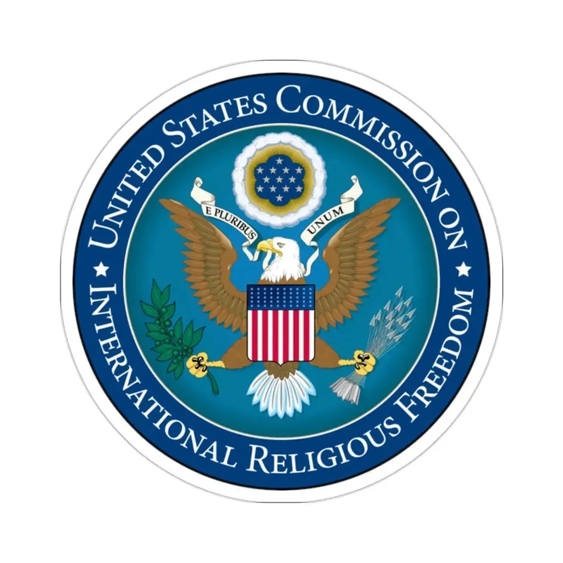 Commission on International Religious Freedom STICKER Vinyl Die-Cut Decal - The Sticker Space