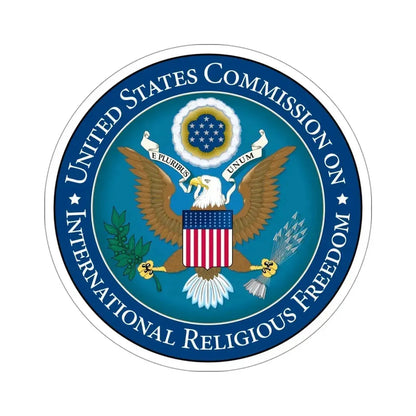 Commission on International Religious Freedom STICKER Vinyl Die-Cut Decal - The Sticker Space