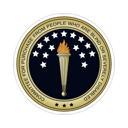 Committee for Purchase From People Who Are Blind or Severely Disabled CPPBSD STICKER Vinyl Die-Cut Decal - The Sticker Space