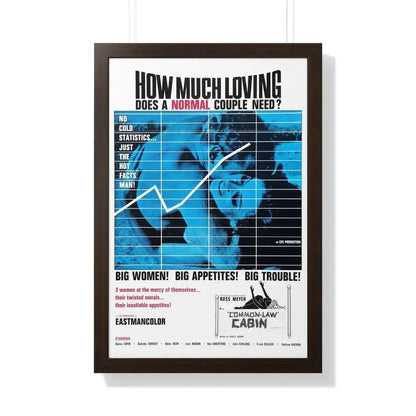 COMMON LAW CABIN 1967 - Framed Movie Poster - The Sticker Space