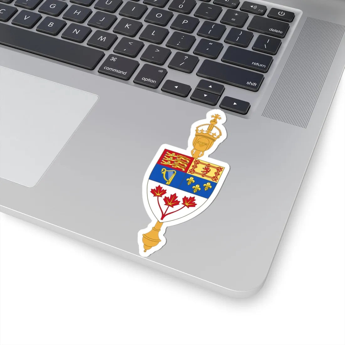 Commons Canada rendition (Canada) (Coat of Arms) STICKER Vinyl Kiss-Cut Decal - The Sticker Space
